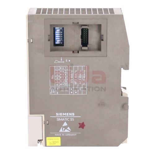 Siemens 6ES5 318-8MA12 / 6ES5318-8MA12 SIMATIC S5, Anschaltung 318 f&uuml;r ET 100U mit Anschluss-Stecker / connector plug