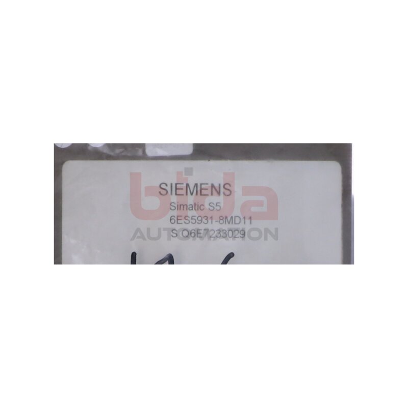 Siemens 6ES5 931-8MD11 / 6ES5931-8MD11 SIMATIC S5, Stromversorgung / power supply