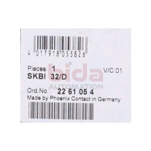 PHOENIX CONTACT SKBI 32/D(2261054) Steckkartenblock...