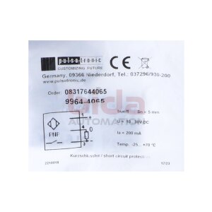 Pulsotronic 9964-4065 (08317644065) Induktiver Sensor DC