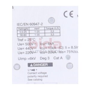 SCHNEIDER C60H-DC C 15A Leitungsschutzschalter Circuit...
