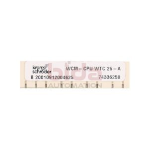 Krom Schröder WCM-CPU WTC 25-A Steuerplatine Control...