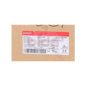 BECKHOFF AX5106-0000 Digital Kompakt Servoverstärker...