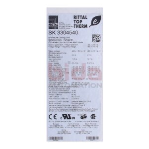 RITTAL SK3304540 Wandanbau-Kühlgerät...