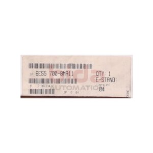 Siemens 6ES5700-8MA11 / 6ES5 700-8MA11 SIMATIC S5,...