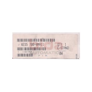 Siemens 6ES5700-8MA11 SIMATIC S5 Busmodul für...
