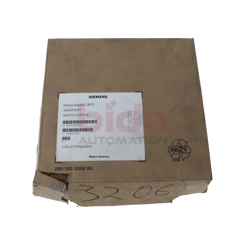 Siemens SIMOVERT  6SX7010-0FF05 / 6SX7 010-0FF05  Kommunikationsbaugruppe / Communication module