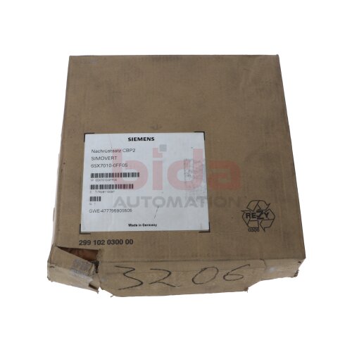 Siemens SIMOVERT  6SX7010-0FF05 / 6SX7 010-0FF05  Kommunikationsbaugruppe / Communication module