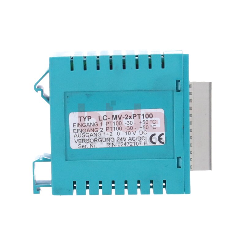 RINCK ELECTRONIC LC-MV-2xPT100 Messverst&auml;rker Measuring-Amplifier
