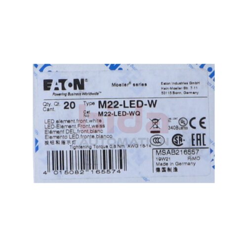 EATON M22-LED-W LED-Element 12-30VAC/DC