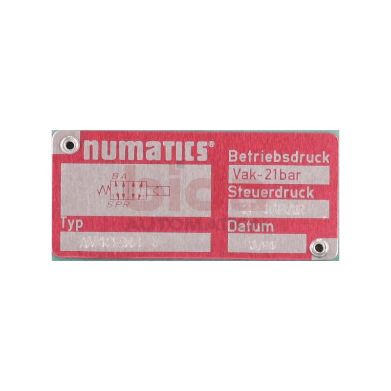 Numatics AV12EM4 Y Pneumatik Ventil  Wegeventil  Directional Control Valve