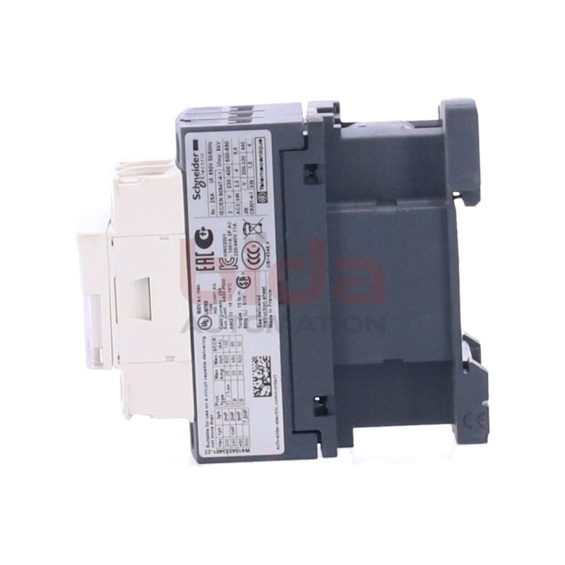 Schneider Electric LC1D09V7 Leistungssch&uuml;tz / Power contactor LC1D 3p, +1S+1&Ouml;, 4 kW, 9 A, 400 V AC3, Spule 400 V AC