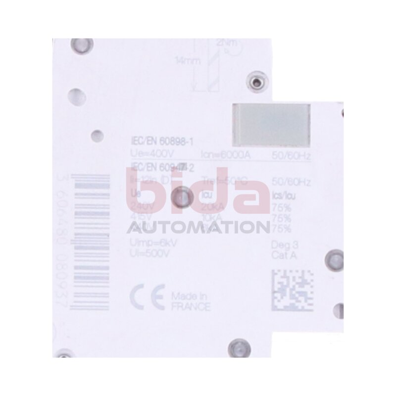 SCHNEIDER ELECTRIC iC60N 2P 6A D Leitungsschutzschalter / Circuit breaker