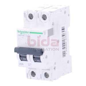Schneider C60H-DC, 2P, 20A, C
