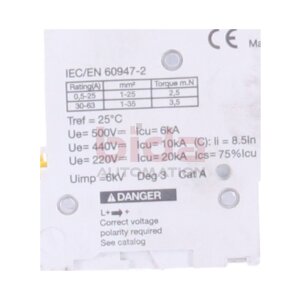Schneider C60H-DC, 2P, 20A, C
