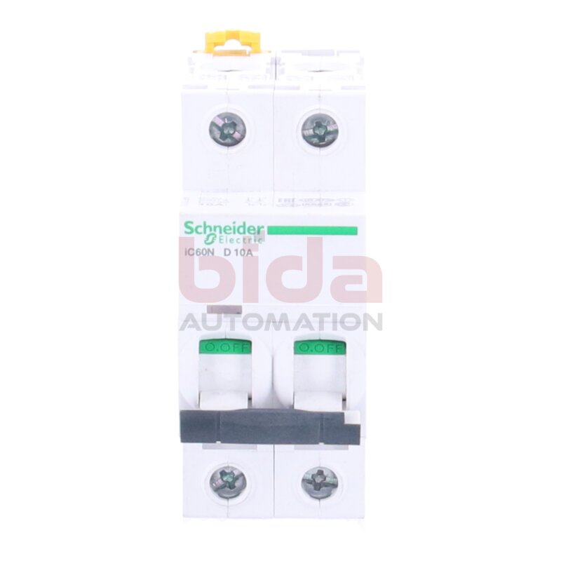 Schneider Electric iC60N, 2P, 10A, D Leitungsschutzschalter  /  circuit breaker