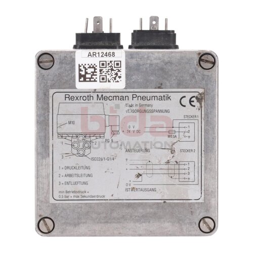 Rexroth Mecman Pneumatik  5610102150 Pneumatik Ventil Pneumatic Valve