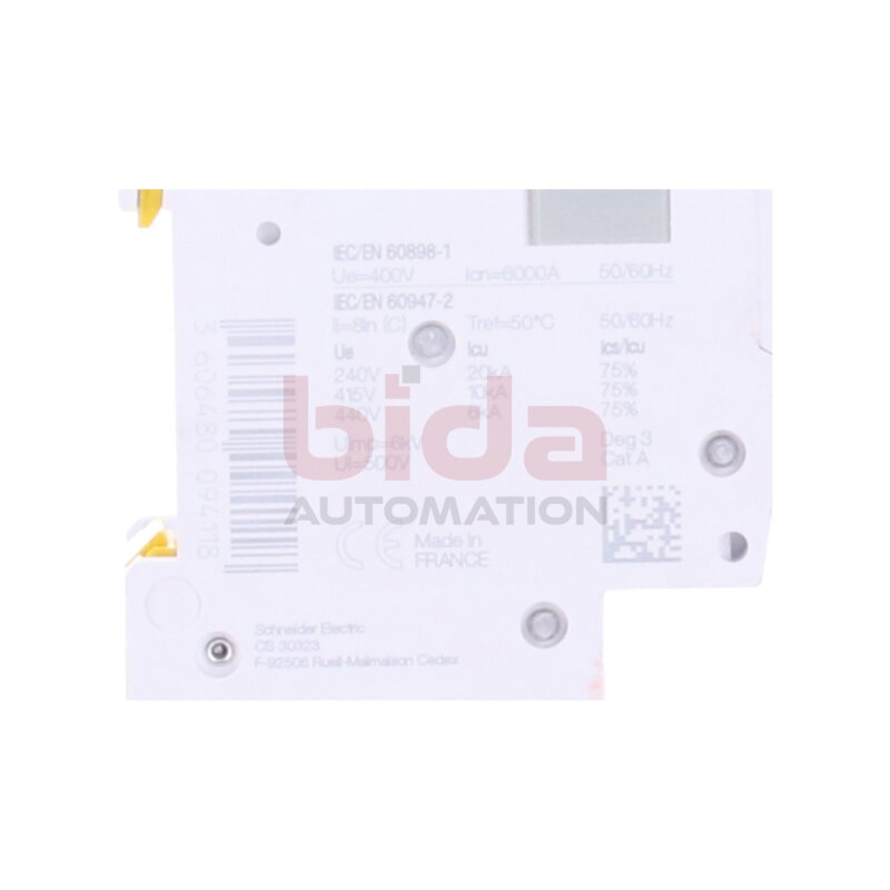 Schneider iC60N C 6A 2P Leitungsschutzschalter / Circuit breaker