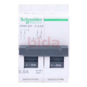 Schneider C60H-DC, 2P, 0,5A