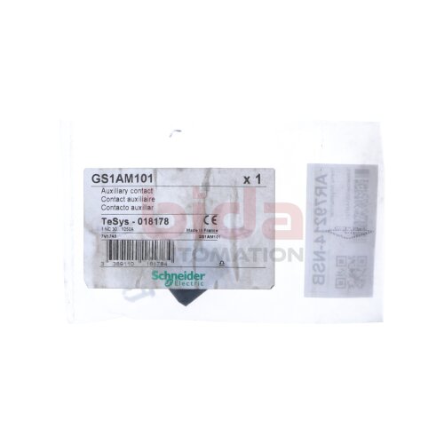 Schneider GS1AM101 Hilfskontakt Auxiliary contact TeSys - 018178