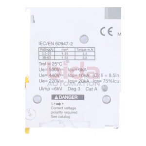 Schneider Electric  C60H-DC, 2P, 4A, C...