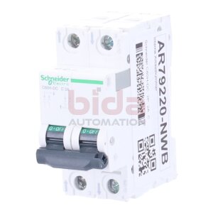 Schneider C60H-DC, 2P, 2A, C Leitungsschutzschalter...