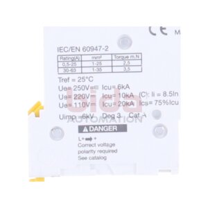 Schneider C60H-DC, 1P, 2A