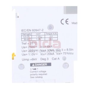 Schneider C60H-DC, 1P, 4A