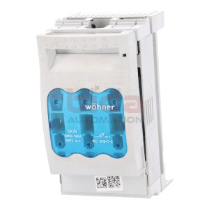 Wöhner QCB NH00 160A Lasttrennschalter Switch...