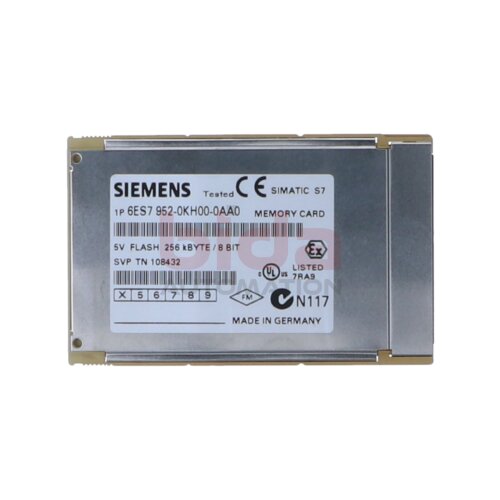 Siemens 6ES7 952-0KH00-0AA0 / 6ES7952-0KH00-0AA0 SIMATIC S7, Memory Card f&uuml;r S7-400,  256 Kbyte