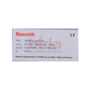REXROTH HDS05.2-W300N Regelgerät Control unit