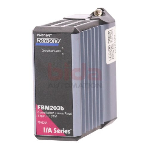 Foxboro FMB203b P0922UA Eingangsmodul Input Module