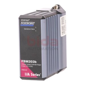 Foxboro FMB203b P0922UA Eingangsmodul Input Module