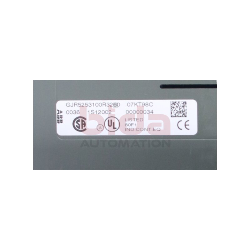 KBA GJR5253100R3260 (07KT98C) Eingangs-/Ausgangsmodul Input/Output Module
