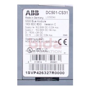 ABB DC501-CS31(L0056340) S500 Busmodul Bus module