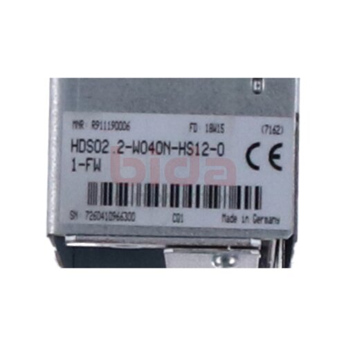Rexroth HDS02.2-W040N-HS12-01-FW(R911190006) Regelger&auml;t Controller