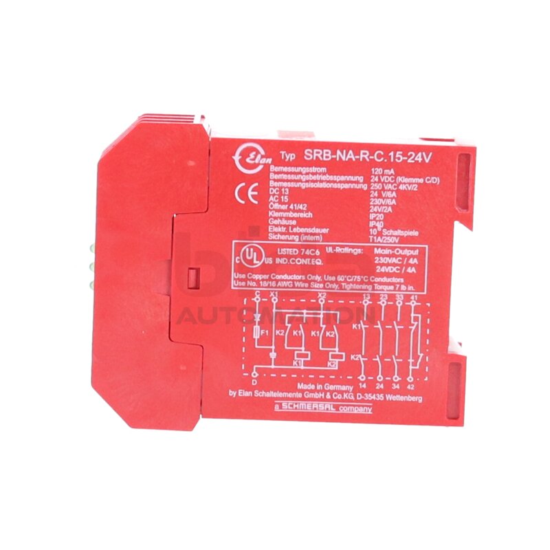 Elan SRB-NA-R-C.15-24V Sicherheitsrelais / safety relay