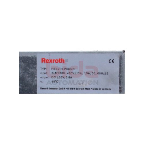 Rexroth HZS01.2-W300N Indramat Netzteil Indramat power supply unit