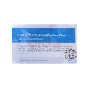 Sick DSL-8U04G10M025KM1 (6034575) USB to RS-232, 4 Pin M8...