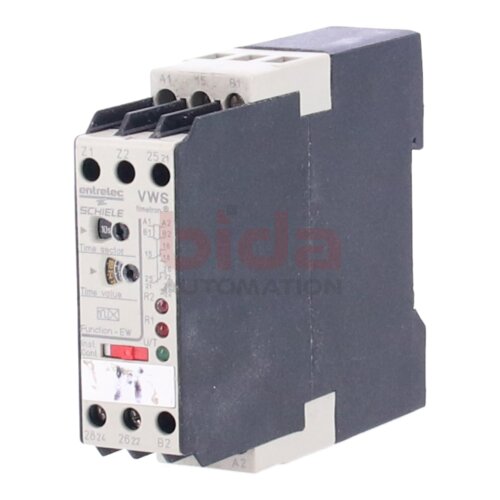entrelec SCHIELE VWS 2.430.133.02 Zeitrelais 0,05 s - 300 h Time relay