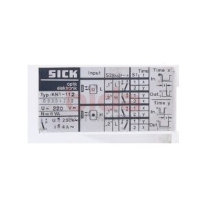 Sick  KN1-112 (1003278) Sicherheitsrelais / Safety relais...