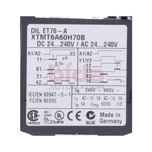 EATON DIL ET70-A Zeitrelais / time relay 24...240V