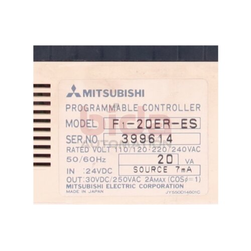 Mitsubishi F1-20ER-ES MELSEC Programmierbarer Controller Programmable Controller