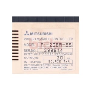 Mitsubishi F1-20ER-ES MELSEC Programmierbarer Controller...