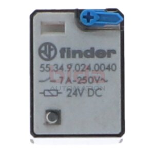 Finder  55.34.9.024.0040 Steckrelais / plug-in relay 24V
