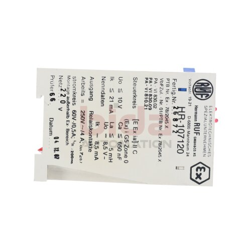 RUF HR-1071 20 Elektroden Relais Electrodes Relay