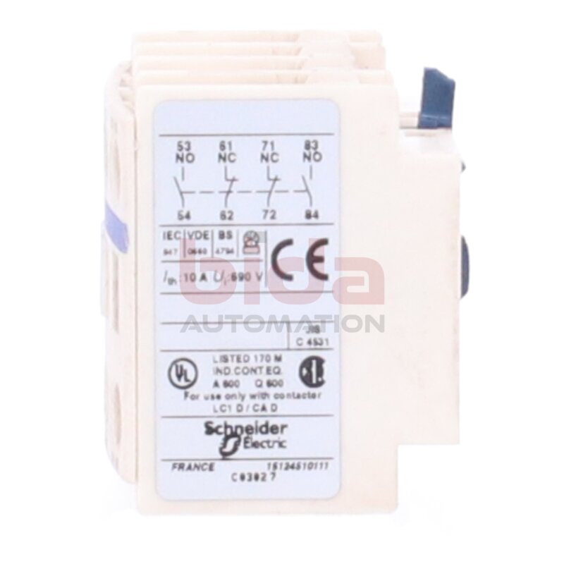 Telemecanique LADN22 Hilfsschalterblock Auxiliary switch block