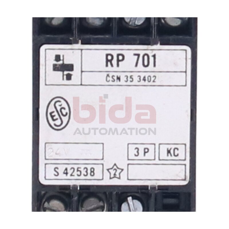 ZPA TRUTNOV RP 701 MODUREL Relais Relay