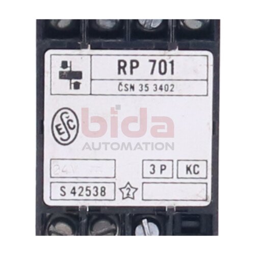 ZPA TRUTNOV RP 701 MODUREL Relais Relay