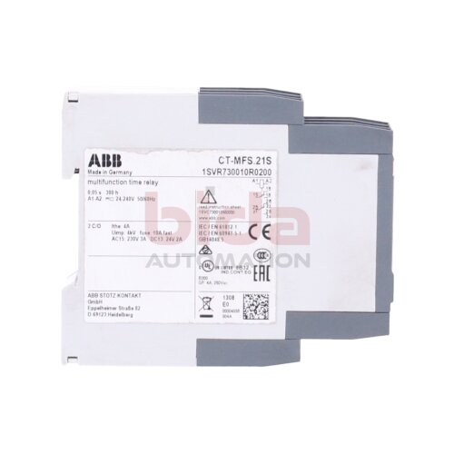 ABB CT-MFS.21S(1SVR730010R0200) Multifunktions-Zeitrelais Multifunction time relay